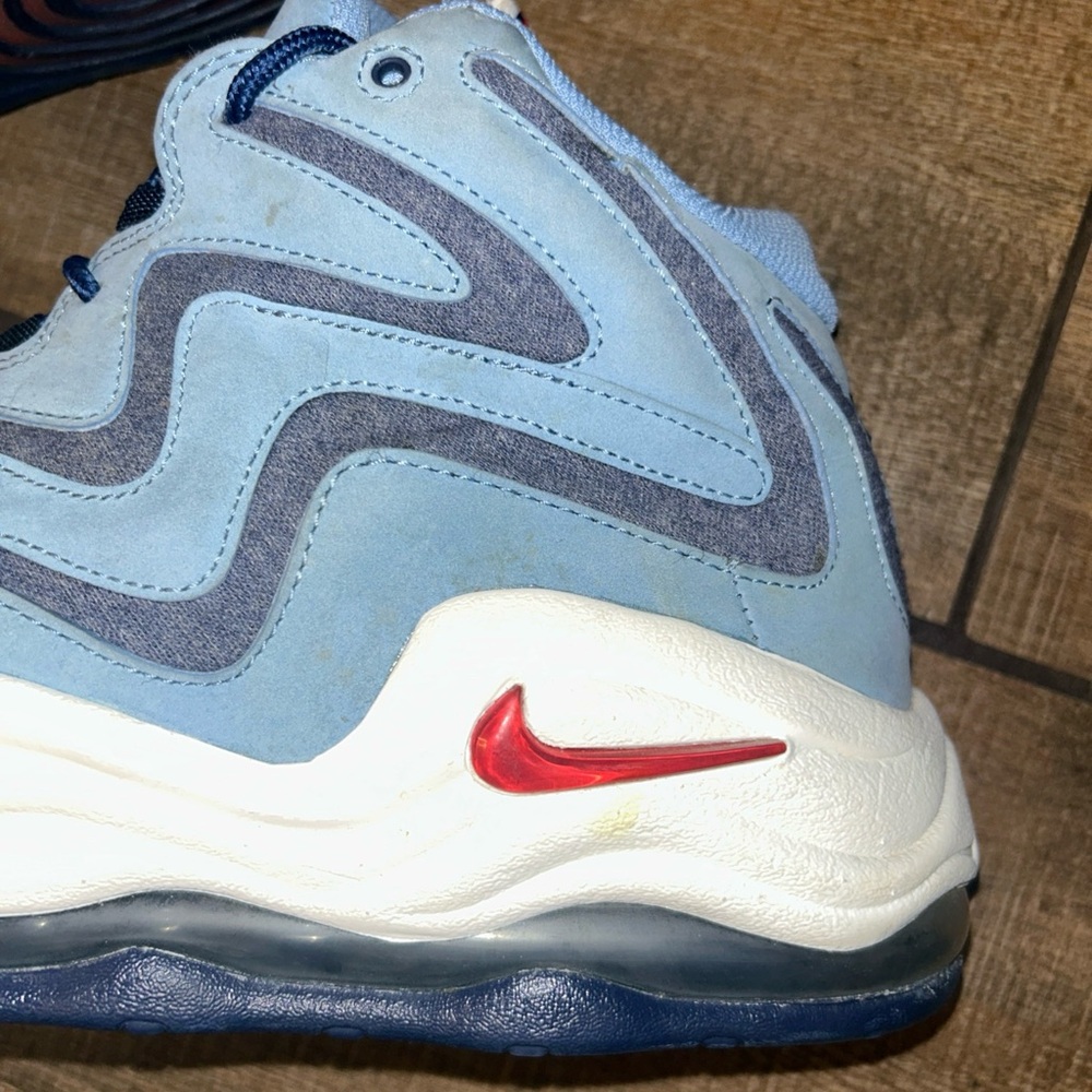 Nike Air Pippen 1 Work Blue 325001 Men’s Basketball Shoes Sz 14 EUC RARE 💎 - Picture 3 of 16